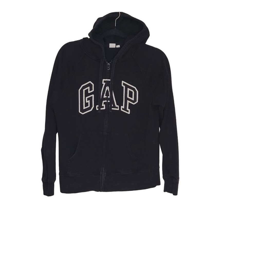 Women's GAP Black Full-Zip Hoodie Size small